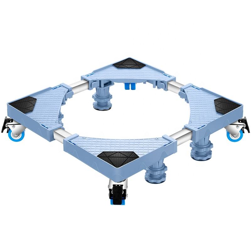 Bleu Grand 4 Pieds 4 Roues