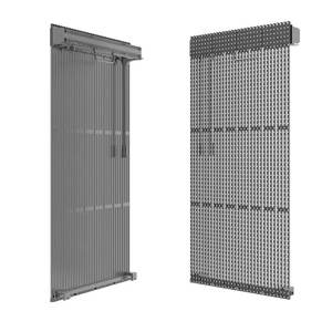 La grande façade extérieure de supports publicitaires a mené l'écran de visualisation P15625 P3125 voient à travers l'affichage mené - Product Image 1