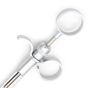 Jeringa de Aspiración Dental de Alta Calidad, Instrumento Quirúrgico Dental de Acero Inoxidable, Herramienta Reutilizable, Jeringa Dental de Precisión - Product Image 6