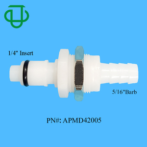 1/4 "5/16" <span class=keywords><strong>3</strong></span>/8 "Резьбовое крепление на панель с клапаном, быстросъемная Соединительная муфта для шланга, Колючая муфта для эквивалента CPC - Product Image 4