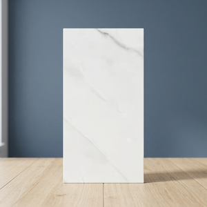 Linia White 800x1600mm Premium Wood Grain Porcelain <b>Tiles</b> High Gloss Finish for Contemporary Interior Flooring - Product Image 3