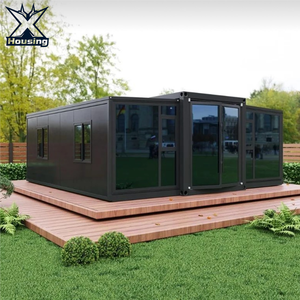 Casa Contenedor Prefabricada Plegable de Doble Ala Expandible de Calidad para Refugios Temporales - Product Image 4