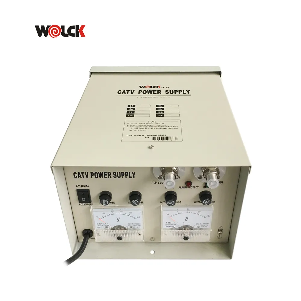 Modulator Amplifier Luar Ruangan Catu Daya 220V 60V Output RF