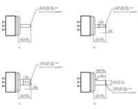 Potentiomètre en plastique conducteur WDJ22-D haute précision longue durée de vie, capteur de déplacement angulaire 360°, résistance 1K~10K pour