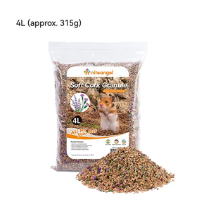 Literie <span class=keywords><strong>de</strong></span> hamster sans poussière personnalisable en écorce <span class=keywords><strong>de</strong></span> chêne écologique et matériaux floraux botaniques - Product Image 2