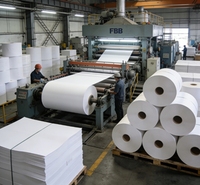FBB GC2 High Whiteness Paperboard 150-400gsm Packaging Jumbo Roll Paper