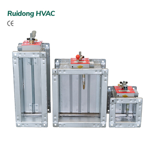 Peredam Udara HVAC Berkualitas Tinggi, Kontrol Volume Persegi, Peredam Api Bermotor untuk Pendingin Udara - Product Image 1