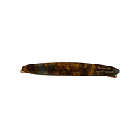 Barrettes à cheveux simples en acétate de cellulose motif écaille de tortue, sans plis, pour franges, vente en gros