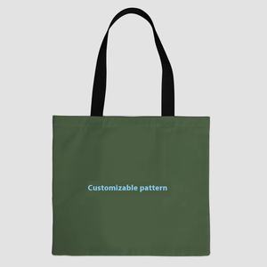 Bolso de Mano Unisex de Lona de PVC, Simple, Elegante, de Gran Capacidad, Ligero, Práctico para Viajar, Resistente, con Transferencia Térmica, Mediano - Product Image 5