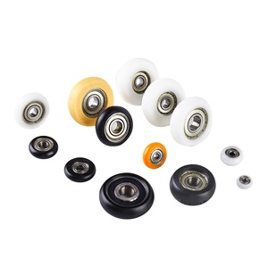 Thuyền chèo ghế bánh xe hình cầu con lăn hình chữ R bọc nhựa mang cửa và cửa sổ bánh xe vòng cung Nylon nhựa ròng rọc ròng rọc - Product Image 3