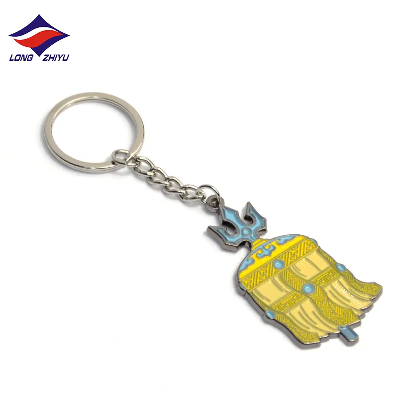 Longzhiyu พวงกุญแจแบบกำหนดเองสำหรับกระเป๋า,พวงกุญแจโลหะเคลือบแบบมืออาชีพ14ปี