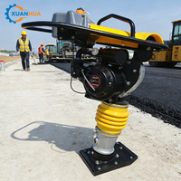 Compacteur à piston diesel, force d'impact 10KN, 600 coups par minute, machine de compactage de sous-sol 80KG, certifiée CE