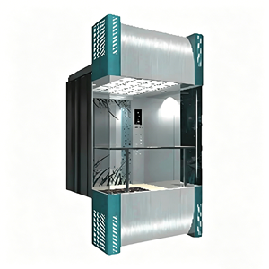 Ascenseur hydraulique compact à 2 étages pour <span class=keywords><strong>maison</strong></span> / Ascenseur résidentiel à 3 étages pour villa avec deux portes automatiques - Product Image 6