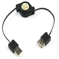 USB 2.0 Câble USB rétractable avec Mâle à Femelle Câble D'extension pour le Chargement et Transfert De Données