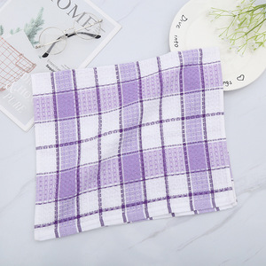 Paño de Cocina a Cuadros de Poliéster y Algodón, 38x64 cm, Rectangular, Absorbente, Ecológico, Accesorio de Mesa - Product Image 4
