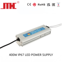 Alimentation à découpage AC-DC à sortie unique 12V JMHC 60W-400W, haute efficacité 89% pour éclairage LED