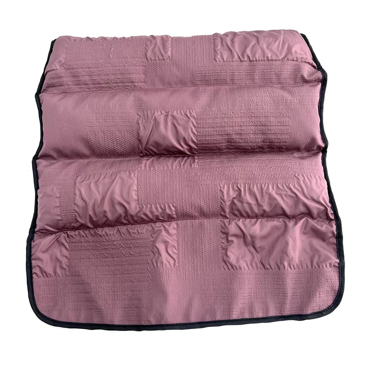 Venda quente Roxo Em Relevo Pongee Ripstop Laminado Poliéster Down Jacket Tecido