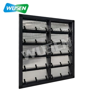 Finestra di Ventilazione a Pressione Negativa con Apertura Automatica su Misura per Allevamenti Suini e Zootecnia - Product Image 1