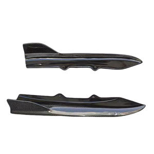 Faldones Laterales de Fibra de Carbono Estilo OTD para la Parte Trasera del Parachoques de la Serie 3 F30/M3 F80 Sedán 2013-2019 - Product Image 4