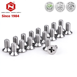 Stainless Steel Countersunk <b>Screw</b> GB819.1 ISO 7046 DIN 965 <b>M3</b> M4 M5 M6 M8 M10 Phillips Head SS304 - Product Image 1
