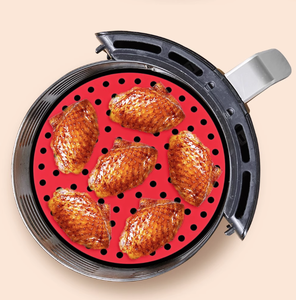 Accessories for <strong>AirFryer</strong> Reusable Silicone <strong>Liners</strong> and Parchment Paper Baking &amp; Pastry Tools Replacement - Product Image 4