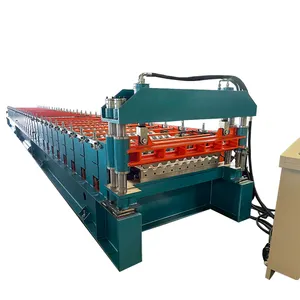 Automatic Galvanized Ceramic Plate Floor Deck Roll Forming machinery