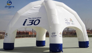 Tienda <span class=keywords><strong>de</strong></span> araña inflable publicitaria soplada con aire constante <span class=keywords><strong>de</strong></span> 4 Patas con impresión <span class=keywords><strong>de</strong></span> logotipo personalizado - Product Image 2