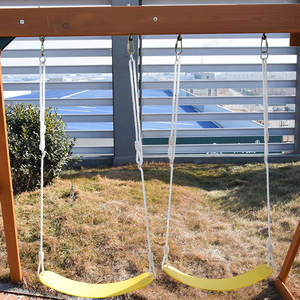 Aire de jeux - Cour de jardin, équipement de jeux d'extérieur commercial, toboggan pour enfants, maison de jeux, balançoire en bois pour la cour - Product Image 6