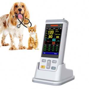 Monitor portátil multiparámetro para animales domésticos, medidor de presión arterial, oxígeno en sangre, temperatura corporal - Product Image 1