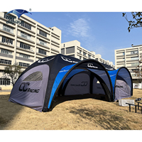 Dôme gonflable personnalisé pour événements, tente publicitaire sportive, gazebo gonflable, dôme d'exposition extérieur, tente araignée modulaire de marque