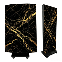 Écran publicitaire LED pliable avec lecteur multimédia intégré, carte vidéo USB Plug-and-Play