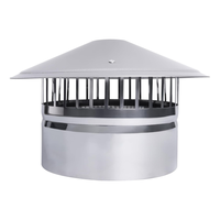 Tuyau de cheminée isolé sur mesure pour poêle à bois Tuyau de cheminée à paroi unique Bouchon de cheminée rond
