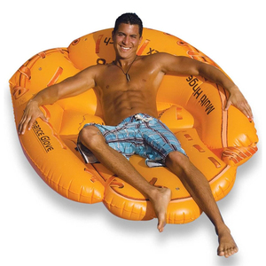 Nouveau canapé <span class=keywords><strong>gonflable</strong></span> en PVC durable, jaune, pour <span class=keywords><strong>piscine</strong></span>, avec valve de flottabilité, pour adultes, pour les fêtes d'été - Product Image 1