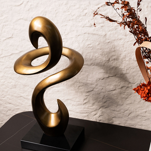 Adornos Geométricos Abstractos Minimalistas Modernos de Resina, Decoración Artística para el <span class=keywords><strong>Hogar</strong></span>, Manualidades Creativas, Decoraciones para Fiestas y Hoteles - Product Image 5
