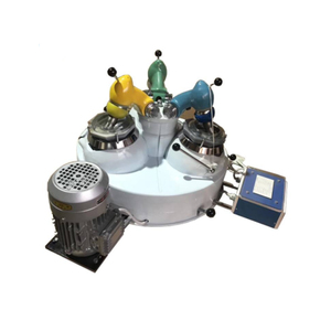 Broyeur de laboratoire à trois têtes 120*3, série XPM, machine de broyage à mortier d'agate, pulvérisateur d'échantillons de minerai pour usage en laboratoire de métallurgie - Product Image 2