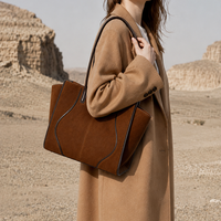OEM offres promotionnelles vente en gros dame de luxe concepteur grand sac fourre-tout en cuir véritable pour femmes sacs à main