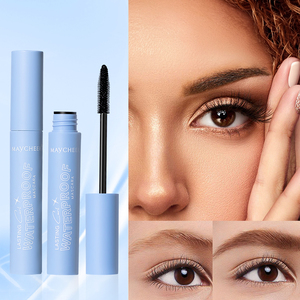 Vente en gros de nouveau <span class=keywords><strong>mascara</strong></span> à tube bleu naturel imperméable à l'eau et à la transpiration pour le curling épais, allongement et séchage rapide sans bavures - Product Image 3