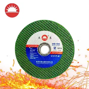 LOW MOQ 7Metal Cutting Disc 125mm Resin Grinding And Abrasive Aluminum Oxide Double Net Metal Cutting Discs Cut Off Wheel