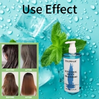 Shampooing Rafraîchissant au Romarin et à la Menthe 400ml Marque Blanche – Exfoliant et Purifiant pour Cheveux Gras – Nettoyage en Profondeur