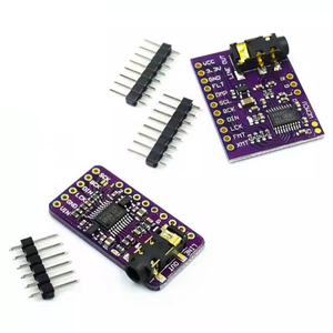 لوحة فك تشفير DAC عالية الجودة I2S IIS microcontrator Raspberry <span class=keywords><strong>Pi</strong></span> صوت رقمي بدون ضياع - Product Image 6