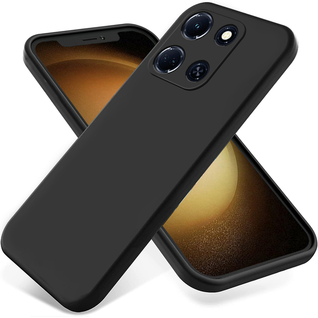 For Infinix Smart7 HD Note 30 Vip Case Liquid Silicone Fiber Cover for Infinix Hot30 30 Pro Play Note30 Pro Zero 20 X