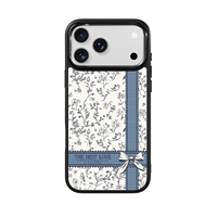 Coque de téléphone AG Feeling Black Edge avec motif d'oiseau doré pour iPhone 17, 17 Pro Max, 16 Pro, 15 – Coque magnétique