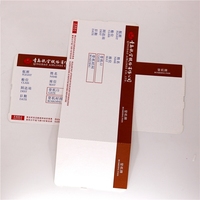 Carte d'embarquement et billet d'avion personnalisés en carton imperméable avec étiquette de bagage - Autocollant thermocollant