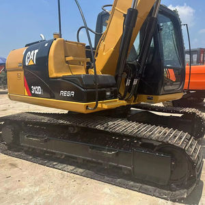 Pour CAT 312 pelle de taille moyenne haute efficacité conception Durable pour les travaux de construction exigeants pompe à moteur d'opérateur confortable - Product Image 1