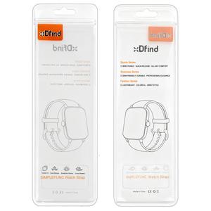 Vente en gros pour <span class=keywords><strong>Fitbit</strong></span> <span class=keywords><strong>Versa</strong></span> 4 / <span class=keywords><strong>3</strong></span> / Sense2 / 1 xDfind Bracelet de montre intelligente en silicone bicolore à tête plate - Product Image 3