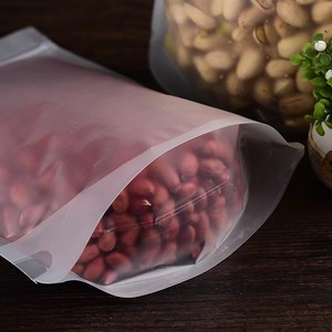 China <b>Maker</b> Made Customized Clear Plastic Packing Big Pe Flat Plastic Bags for Packaging Stand up Ziplock Bag - Product Image 3