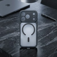 Coque de téléphone magnétique translucide antichoc avec protection d'objectif anti-jaunissement pour iPhone 17 Pro Max 16 15 14 Plus MOQ 500