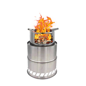JWQ-024 חיצוני מתקפל נירוסטה חיצוני תנור מיני מחנה נייד כיריים לפיקניק בישול תנור קפה - Product Image 1
