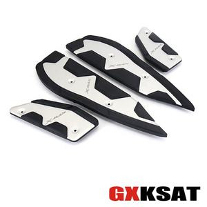Reposapiés para Motocicleta, Pedal para <span class=keywords><strong>XMAX125</strong></span> 250 300 400, Reposapiés para Scooter, Estriberas Antideslizantes - Product Image 2