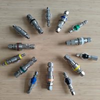 SHJH-LOK forgé Interchangeable Swagelok 316 Acier inoxydable poli 1/2in(10) JH-PTF d'accouplement rapide hydraulique à tête hexagonale